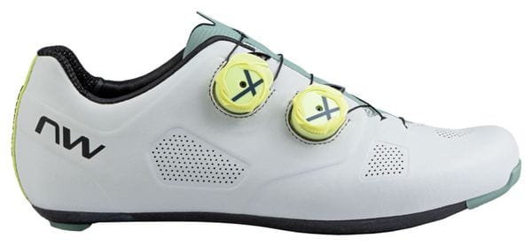 Chaussures Route Northwave Revolution Gris/Vert