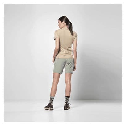 Camiseta técnica de mujer Salewa Puez Dry Beige