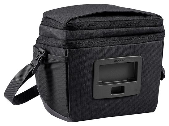Bolsa de manillar Vaude OnTour Box (lista para KLICKfix) Negro