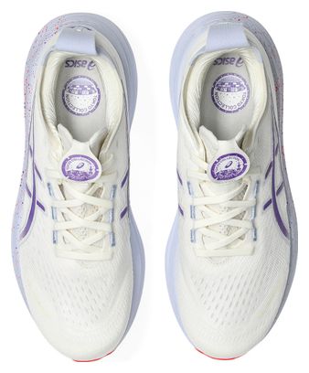 Chaussures Running Asics Gel-Nimbus 27 Tokyo Blanc/Violet Homme