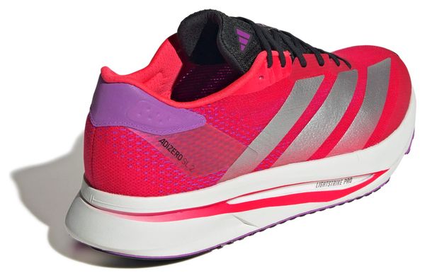 Scarpe da corsa adidas Adizero SL 2 Rosso/Viola Uomo