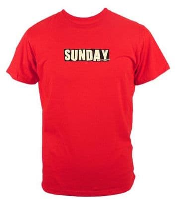 T-SHIRT SUNDAY X BAKER RED LTD EDITION