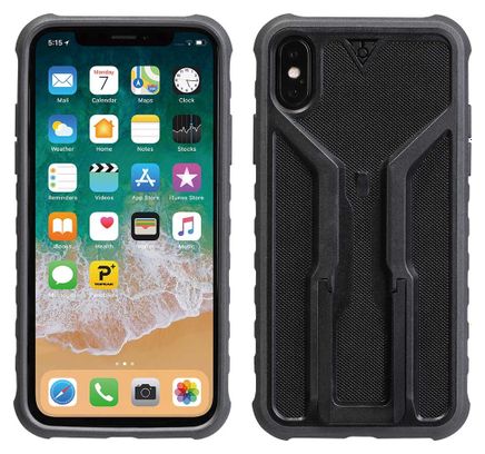 Topeak RideCase Smartphone Houder &amp; Beschermer (Apple iPhone X / XS) Zwart