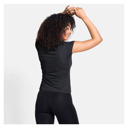 Odlo Active F-Dry Light Eco Short Sleeve Jersey Black Woman