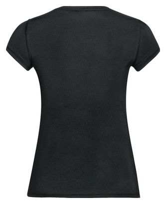 Tee-shirt Manches Courtes Odlo Active F-Dry Light Eco Noir Femme