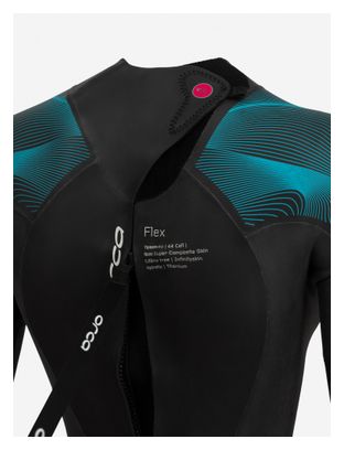 Dames Neopreen Wetsuit Orca Apex Flex Zwart Blauw