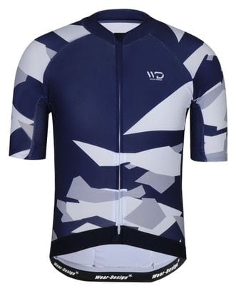 Maillot de vélo CAMO Bleu