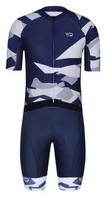 Maillot de vélo CAMO Bleu