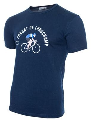 LeBram x Sports d'Époque Forçat de Longchamp T-Shirt Dark Blue