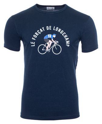T-Shirt LeBram x Sports d'Époque Forçat de Longchamp Bleu Foncé