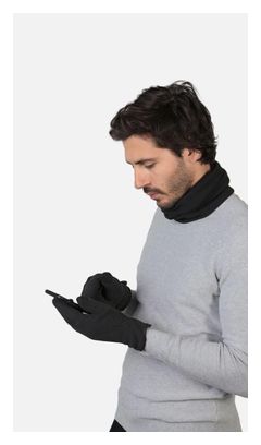 Guantes largos Barts Fleece Touch Negro