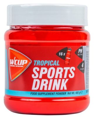 WCUP Sportgetränk Tropisches Energiegetränk 480g