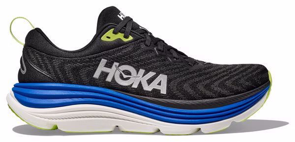 Hoka Gaviota Running Shoes Black/Blue Men