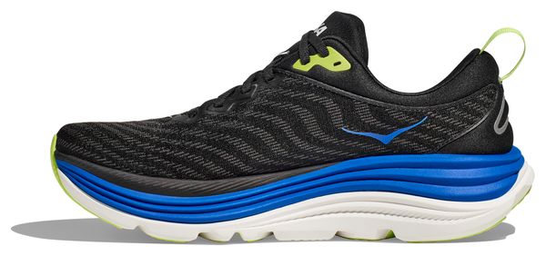 Hoka Gaviota 5 Running Shoes Black/Blue Men