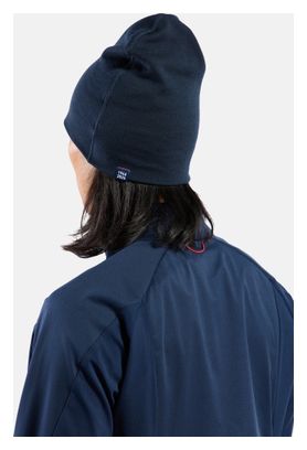 Bonnet Odlo Merino Warm Edition "80 ans" Bleu Foncé