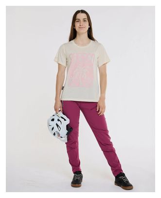 T-shirt Dharco Korte Mouw Bone