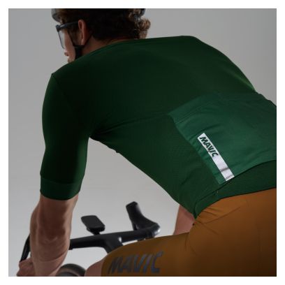 Maglia a maniche corte Mavic Aksium verde da uomo