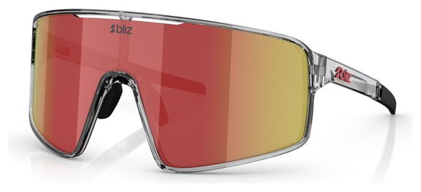 Unisex-Brille Bliz P001 XL Grau Transparent/Rot