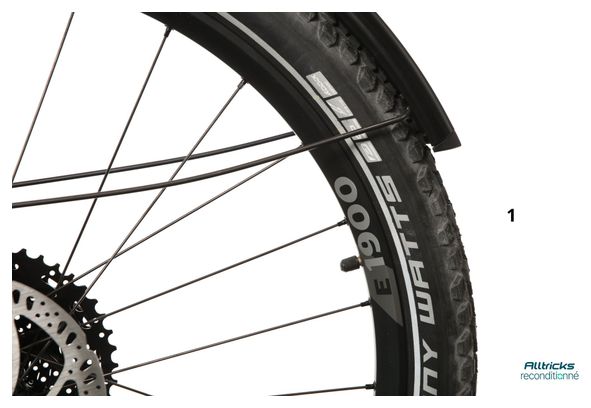 Bicicletta elettrica full-suspension Raymon CrossRay FS E 5.0 Tektro M350 9V 630Wh 27,5'' Grigio Taglia XL 185/195 cm - Prodotto ricondizionato