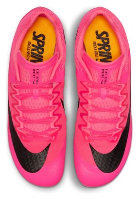 Nike Rival Pink Orange Unisex Track &amp; Field Shoe