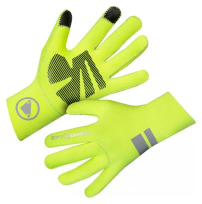 Gants Longs Endura Nemo FS260 Pro II Jaune Fluo