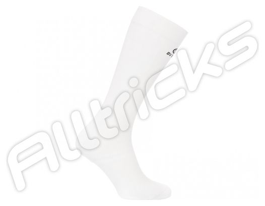 Producto reacondicionado - Par de calcetines BV Sport Pack Performance Elite Blanco Negro
