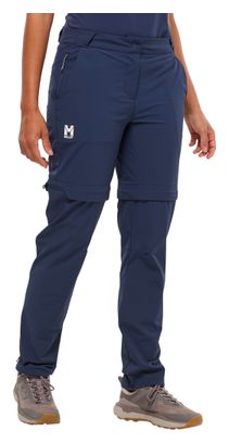 Millet Ubic Stretch Zip-Off Convertible Pants for Women, Blue
