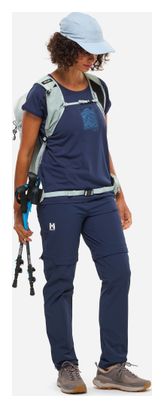 Millet Ubic Stretch Zip-Off Convertible Pants for Women, Blue