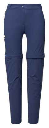 Millet Ubic Stretch Zip-Off Convertible Pants for Women, Blue