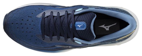 Chaussures Running Mizuno Wave Skyrise 5 Bleu Homme