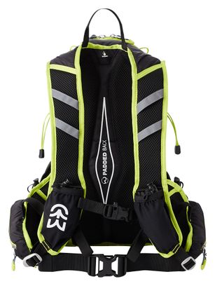 Sac à Dos Raid-Trail 16 litres Noir et jaune