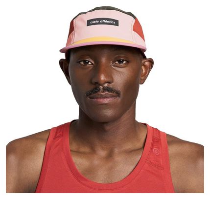 Casquette Ciele GOCap Field Iconic Bar Peachskin/Seaweed