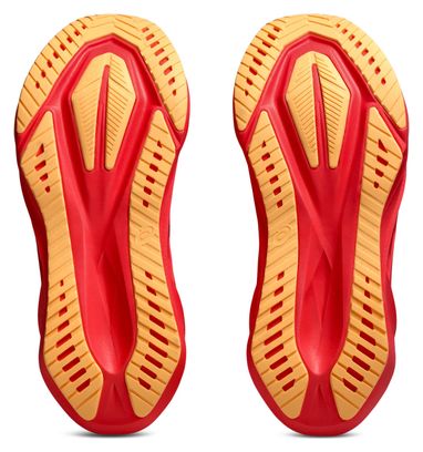 Chaussures Running Asics Novablast 5 Rouge Homme