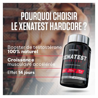 Xenatest Hardcore (100 Caps) - Superset Nutrition - Boosters De Testo
