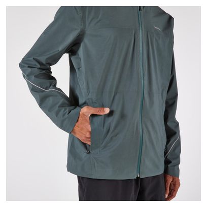 Kiprun Run 500 Waterdichte Jas Groen
