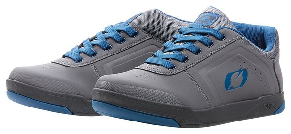 Paar O'Neal PINNED PRO FLAT Pedal V.22 MTB Schoenen Grijs/Blauw