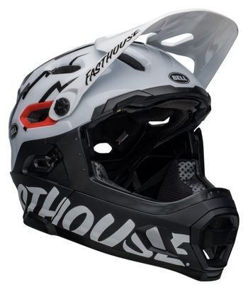 Casque avec Mentonnière Amovible Bell Super DH Mips Blanc Noir