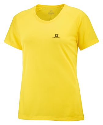 Salomon Cross Rebel Yellow Women's short sleeve jersey