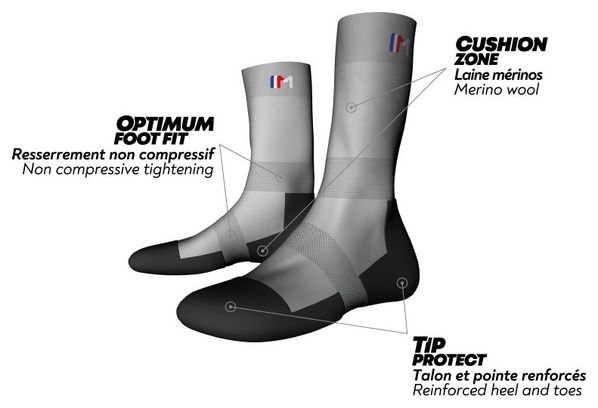 Monnet Trek Comfort wandelsokken Grijs