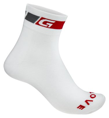 GRIPGRAB x3 Pair of Summer Socks REGULAR CUT White