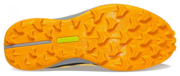 Saucony Peregrine 12 ST Yellow Black Women's Trail Shoes