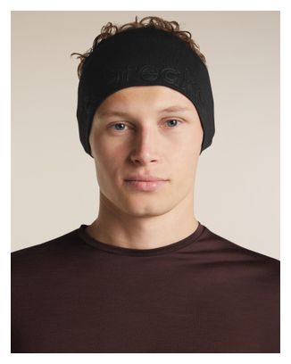 Fascia Icebreaker Merinos 260 Oasis Nero