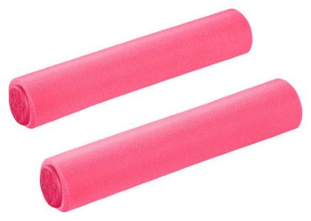 Supacaz Siliconez XL Grips Neon Pink