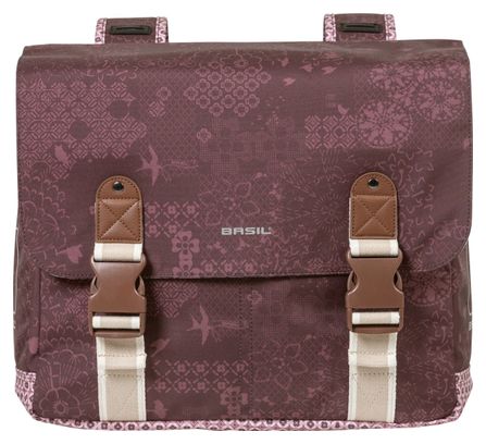 Borsa da bicicletta doppia Basil Boheme 35 litri rossa