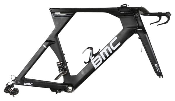 Vélo Team Pro - Kit Cadre / Fourche BMC Timemachine 01 AG2R Campagnolo Super Record EPS 11V Patins 2021 'Dorian Godon'
