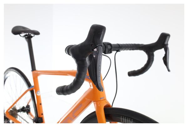 Produit reconditionné · BMC Roadmachine One Carbone Di2 12V · Orange / Vélo de route / BMC | Très bon état