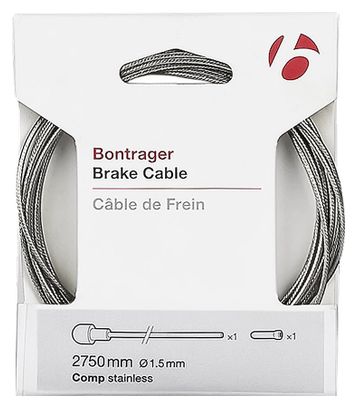 Cable de freno de carretera Bontrager Comp 2750 x 1,5 mm