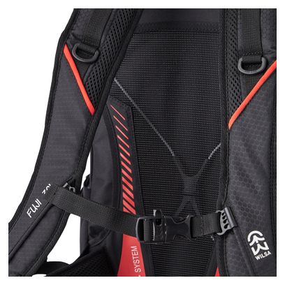 Sac à Dos Multi-sport Fuji 30 litres Noir et Rouge Wilsa