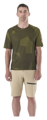Mavic Deemax Enduro Camouflage Olive Jersey met korte mouwen