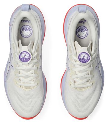 美品ASICS アシックス　 GEL-CUMULUS 27 23cm Tokyo Asics Gel-Cumulus 27 Tokyo White/Purple Women's Running Shoes